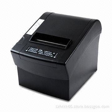 80mm Thermal Printer with Auto Cutter, 512 Dots/Line Resolution